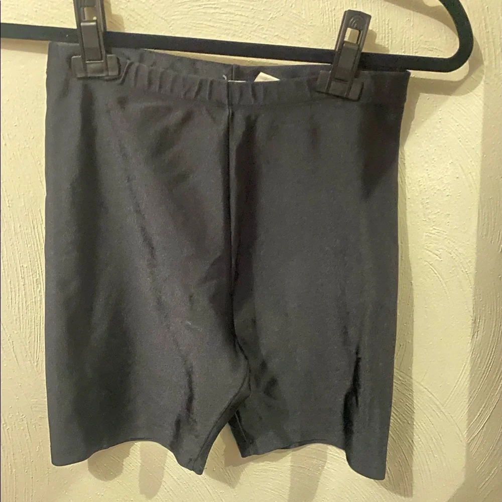 Hanes High Shine Biker Shorts - Picture 2 of 3